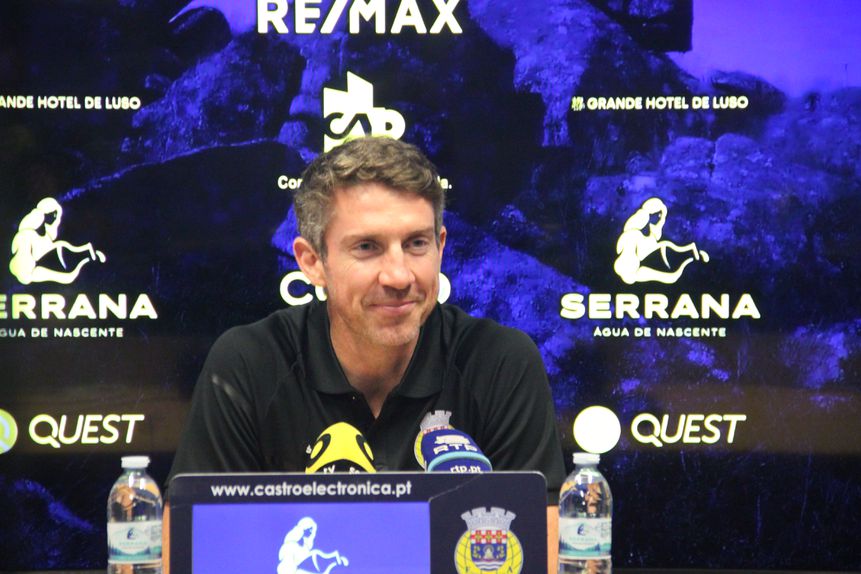 Vasco Seabra está confiante para a deslocação ao Estádio da Luz
(foto D. R.)