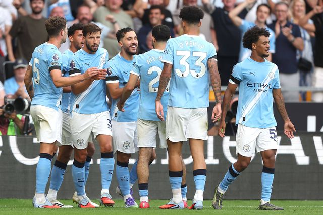Wolverhampton-Manchester City: 'citizens' goleiam no arranque
