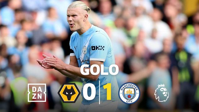 Haaland marca, mas atenção ao trabalho de Reijnders