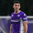 Robin Gosens ao serviço da Fiorentina na pré-época 2025/2026 Foto: IMAGO