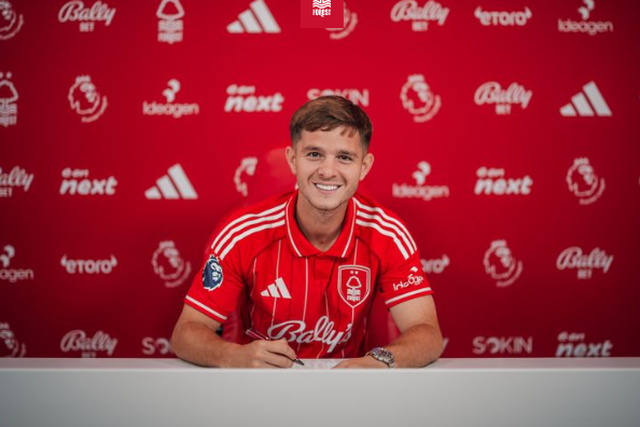 James McAtee é reforço para Nuno Espírito Santo. Foto Nottingham Forest