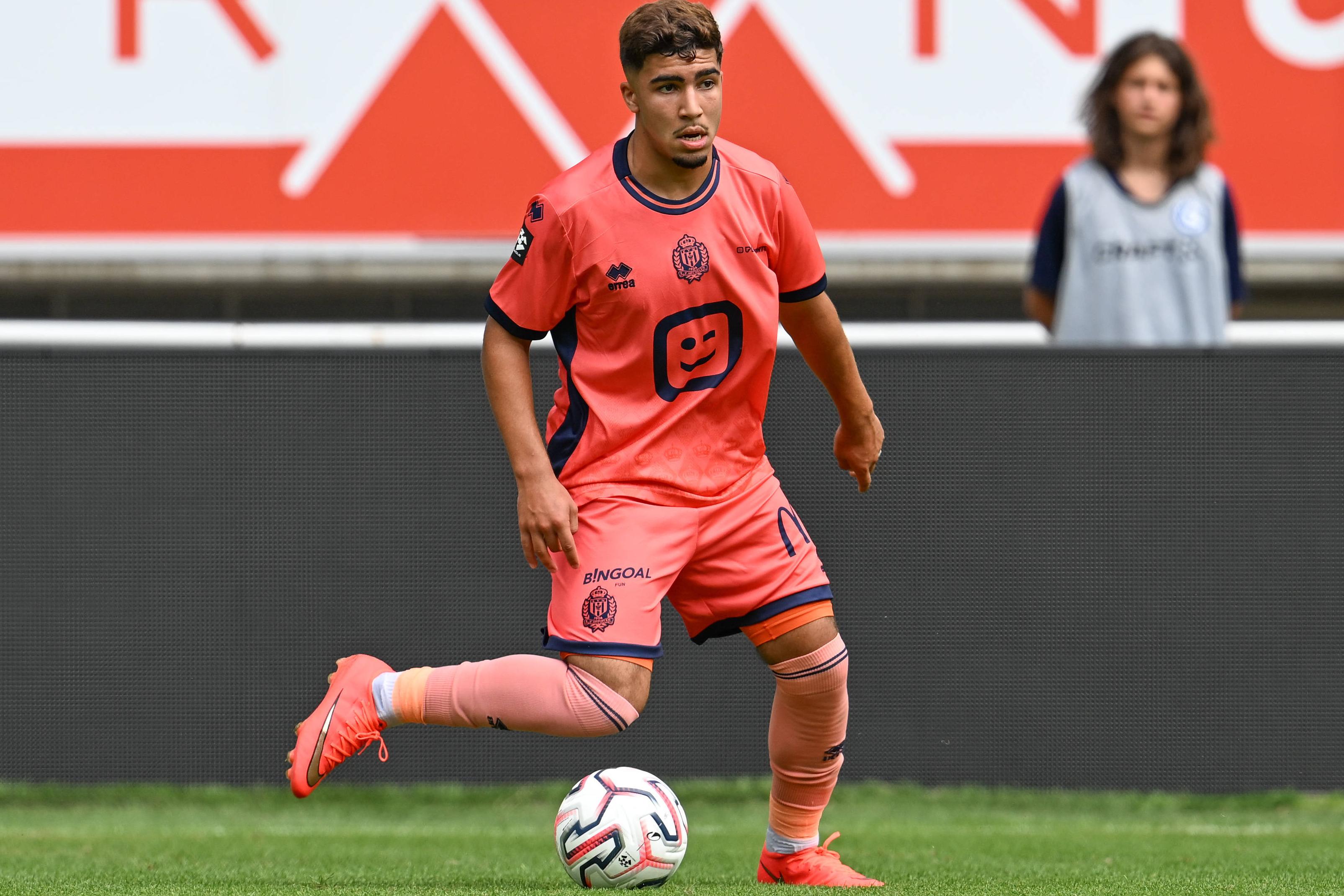 Moncef Zekri, jogador do  Mechelen está a ser seguido pelos leões (Foto IMAGO)