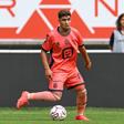 Moncef Zekri, jogador do  Mechelen está a ser seguido pelos leões (Foto IMAGO)