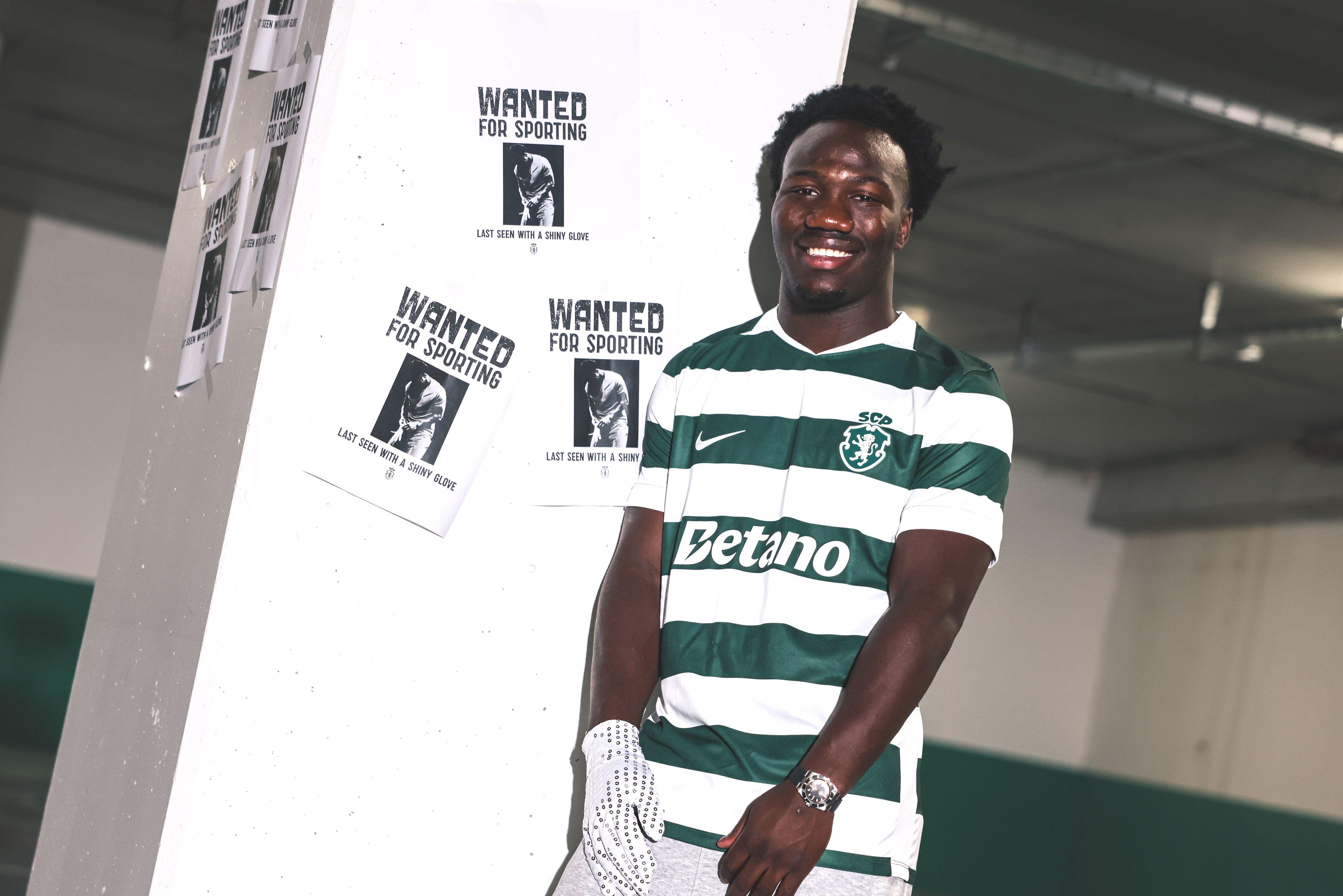 Nestory Irankunda, internacional pela Áustrália - Foto: Sporting CP