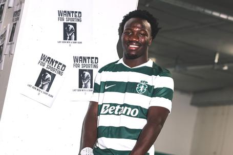 Nestory Irankunda foi o oitavo reforço de Rui Borges recebeu para o plantel - Foto: Sporting CP