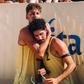 A emoção dos irmãos Sousa, os novos campeões nacionais de voleibol de praia. Foto FPV