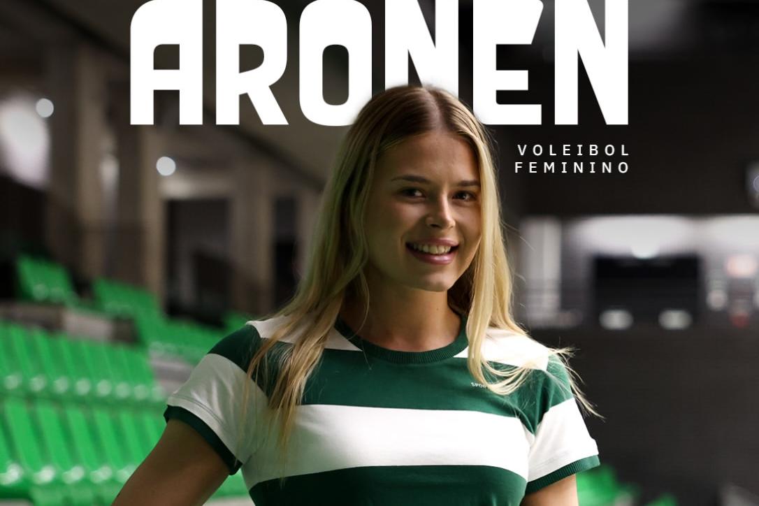 A finlandesa  Ada Aronen, de 23 anos, vai viver em Alvalade a primeira experiência fora de portas - Foto: SPORTING CP