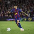 Cancelo com a camisola do Barcelona