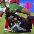 Michaely Bihina eleita melhor guarda-redes da Taça das Nações Africanas - Foto: JALAL MORCHIDI/LUSA