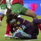 Michaely Bihina eleita melhor guarda-redes da Taça das Nações Africanas - Foto: JALAL MORCHIDI/LUSA