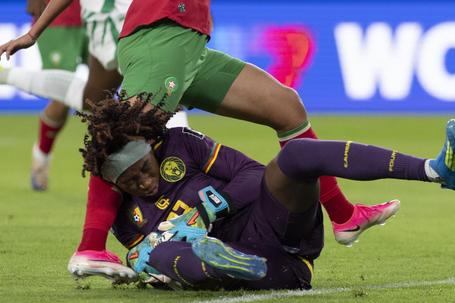 Michaely Bihina eleita melhor guarda-redes da Taça das Nações Africanas - Foto: JALAL MORCHIDI/LUSA