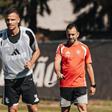 Filipe Coelho num dos treinos de preparação do Casa Pia para o jogo com o Benfica — Foto: Casa Pia AC/Facebook