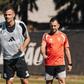 Filipe Coelho num dos treinos de preparação do Casa Pia para o jogo com o Benfica — Foto: Casa Pia AC/Facebook