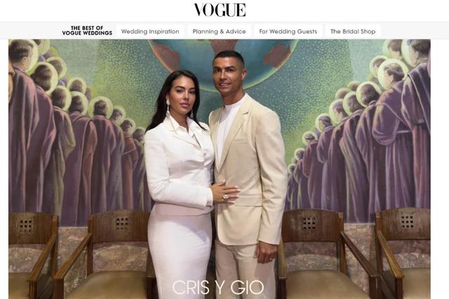 Finalmente as primeiras imagens do casamento de Cristiano e Georgina!
