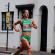 Vanessa Carvalho terminou em 24.º lugar na maratona. FPA/Sportmedia