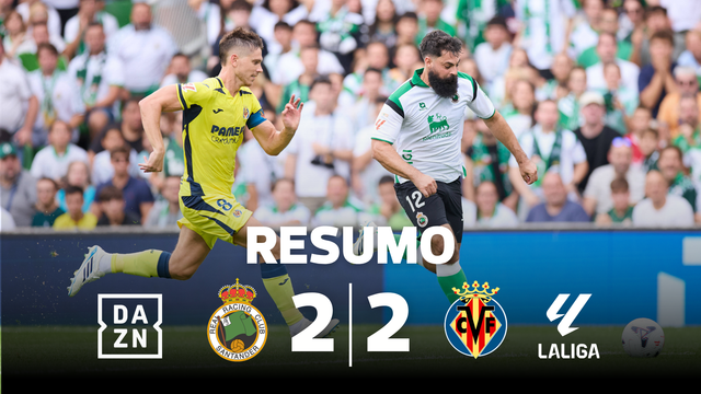 Golaço atrás de golaço no regresso do Racing Santander à LaLiga (resumo)
