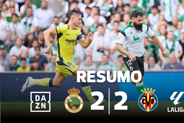 Golaço atrás de golaço no regresso do Racing Santander à LaLiga (resumo)