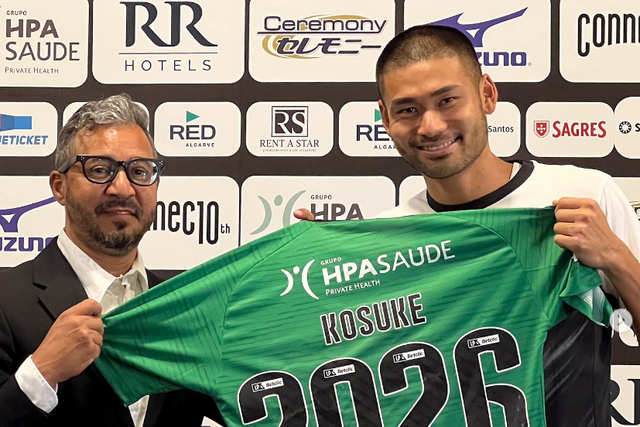 Portimonense anuncia renovação de Nakamura
