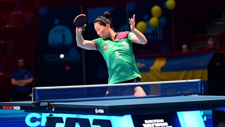 Ténis de mesa: seleção feminina com a medalha de bronze