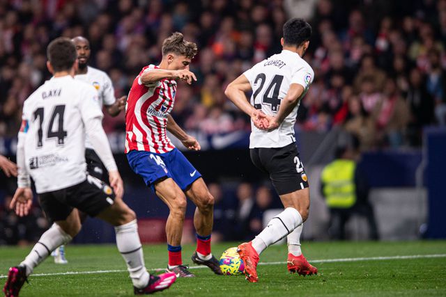 Valência-Atlético Madrid em direto