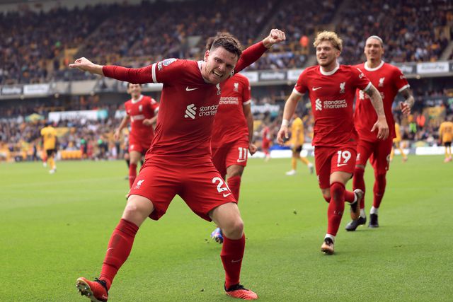 Liverpool consegue reviravolta frente ao Wolves (3-1) e lidera à condição