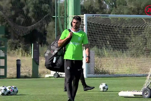 Má notícia para Amorim no treino