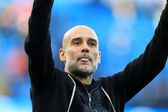 Pep Guardiola, treinador do Manchester City, acaba contrato em 2027