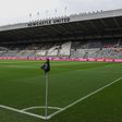 O St. James' Park em Newcastle. Capacidade para 52 mil pessoas
