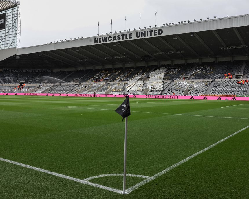 O St. James' Park em Newcastle. Capacidade para 52 mil pessoas