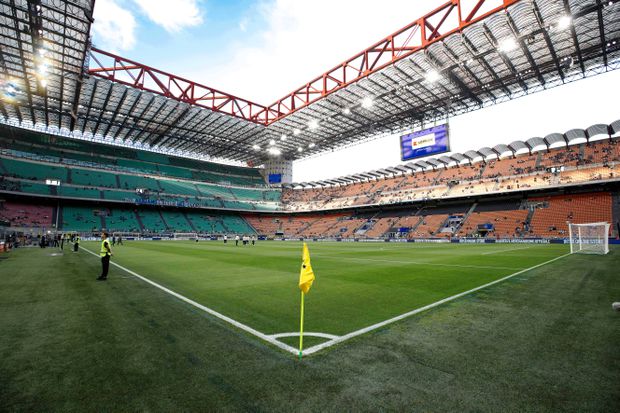 San Siro é casa do Inter e tem capacidade para 75 mil adeptos