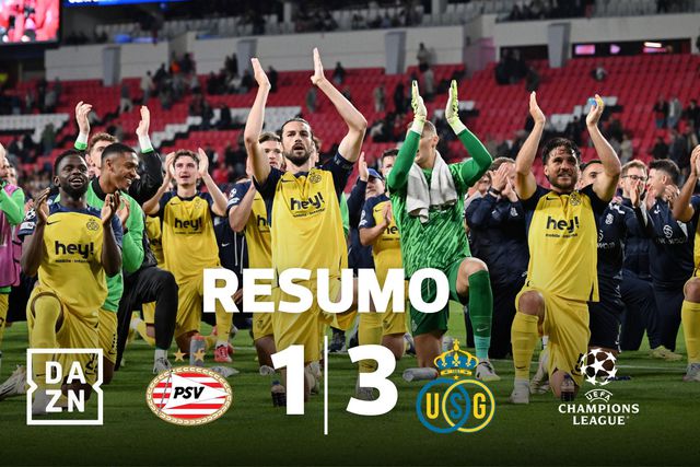 A histórica vitória do St. Gilloise na estreia da Champions League (resumo)