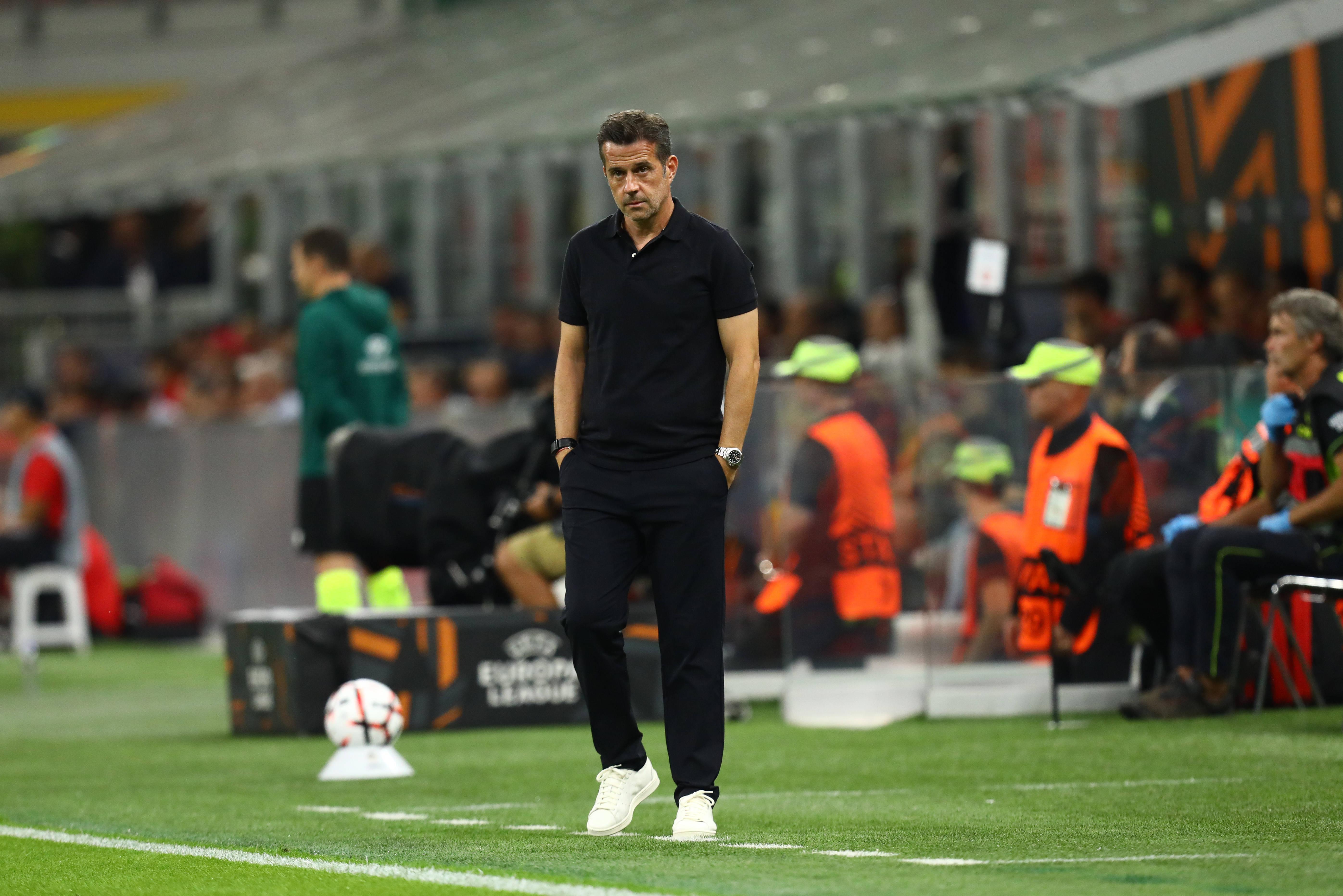 Marco Silva no Milan-Benfica (IMAGO)