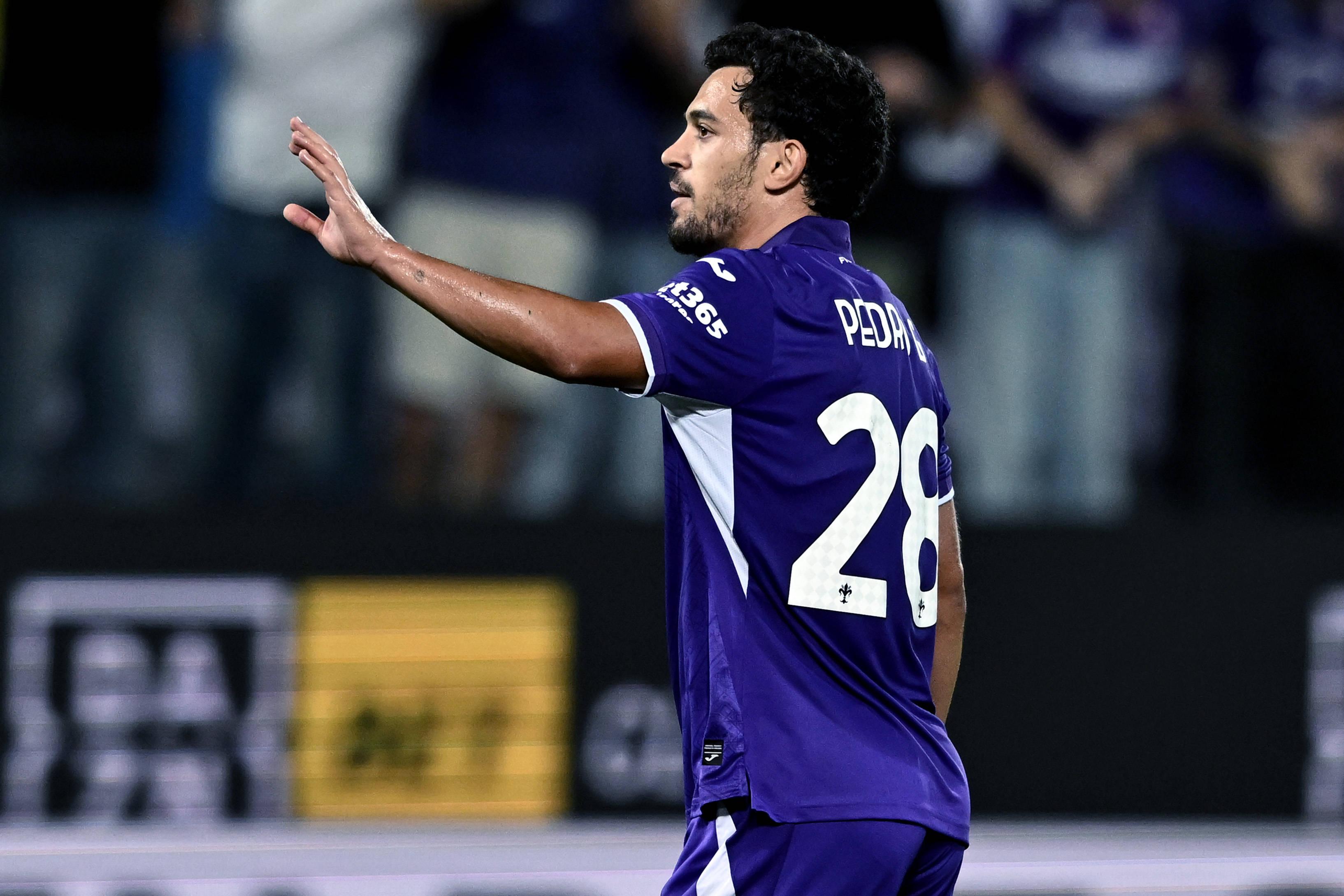 Pedro Gonçalves soma um golo em 50 minutos pela Fiorentina