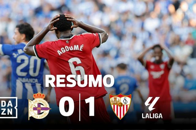 Sevilha está de volta? Vitória em Corunha leva equipa ao top-4 (resumo)