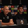 Carlos Simões, treinador-adjunto do Torreense, projetou o duelo com o Lillestrom, da 1.ª jornada da Liga Europa — Foto: Torreense