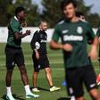 Rui Borges orientou treino na Academia esta quarta-feira de manhã - Foto: SPORTING CP