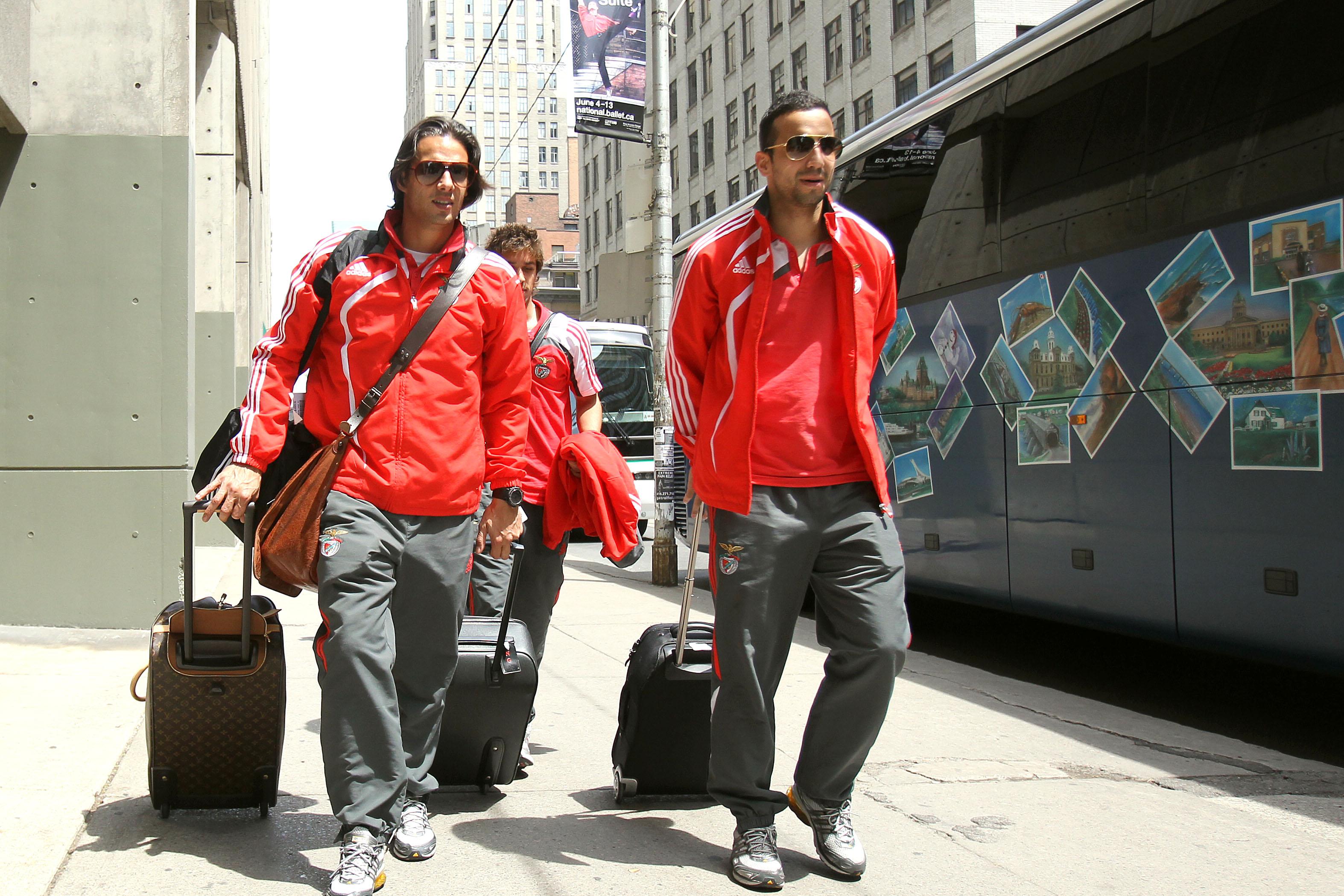 Nuno Gomes e Ruben Amorim jogaram juntos no Benfica e na Seleção - Foto: A BOLA/Miguel Nunes