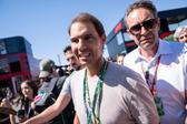 Rafael Nadal esteve presente na Fórmula 1 em Madrid