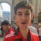 Benfiquistas já começaram a invasão a Milão