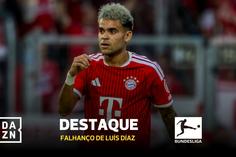 Luis Díaz está a ser criticado na Alemanha por causa desde desperdício