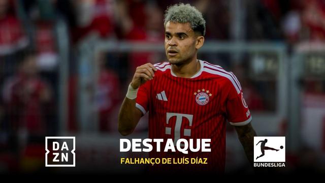 Luis Díaz está a ser criticado na Alemanha por causa desde desperdício