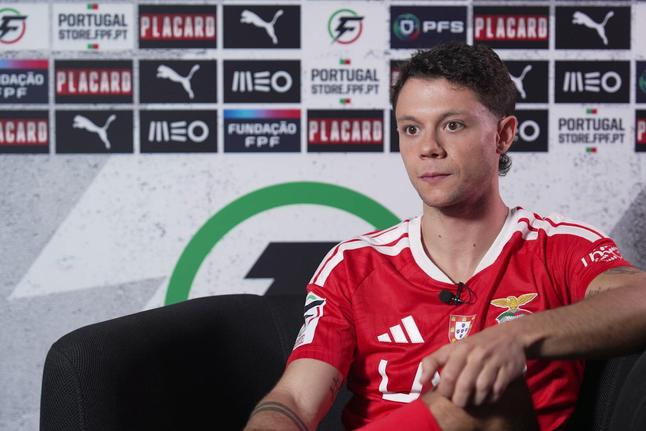 Benfica: «Vencer a Champions é um objetivo claro», diz Afonso Jesus