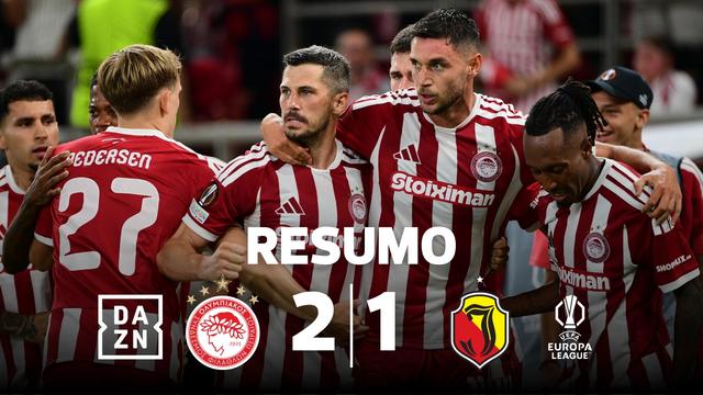 Olympiakos entra a ganhar na Europa, graças a Yaremchuk (resumo)