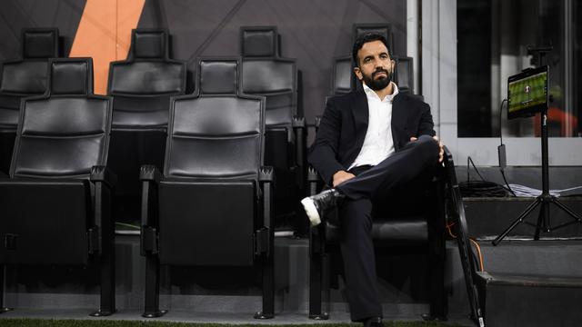Ruben Amorim no Milan-Benfica (IMAGO)