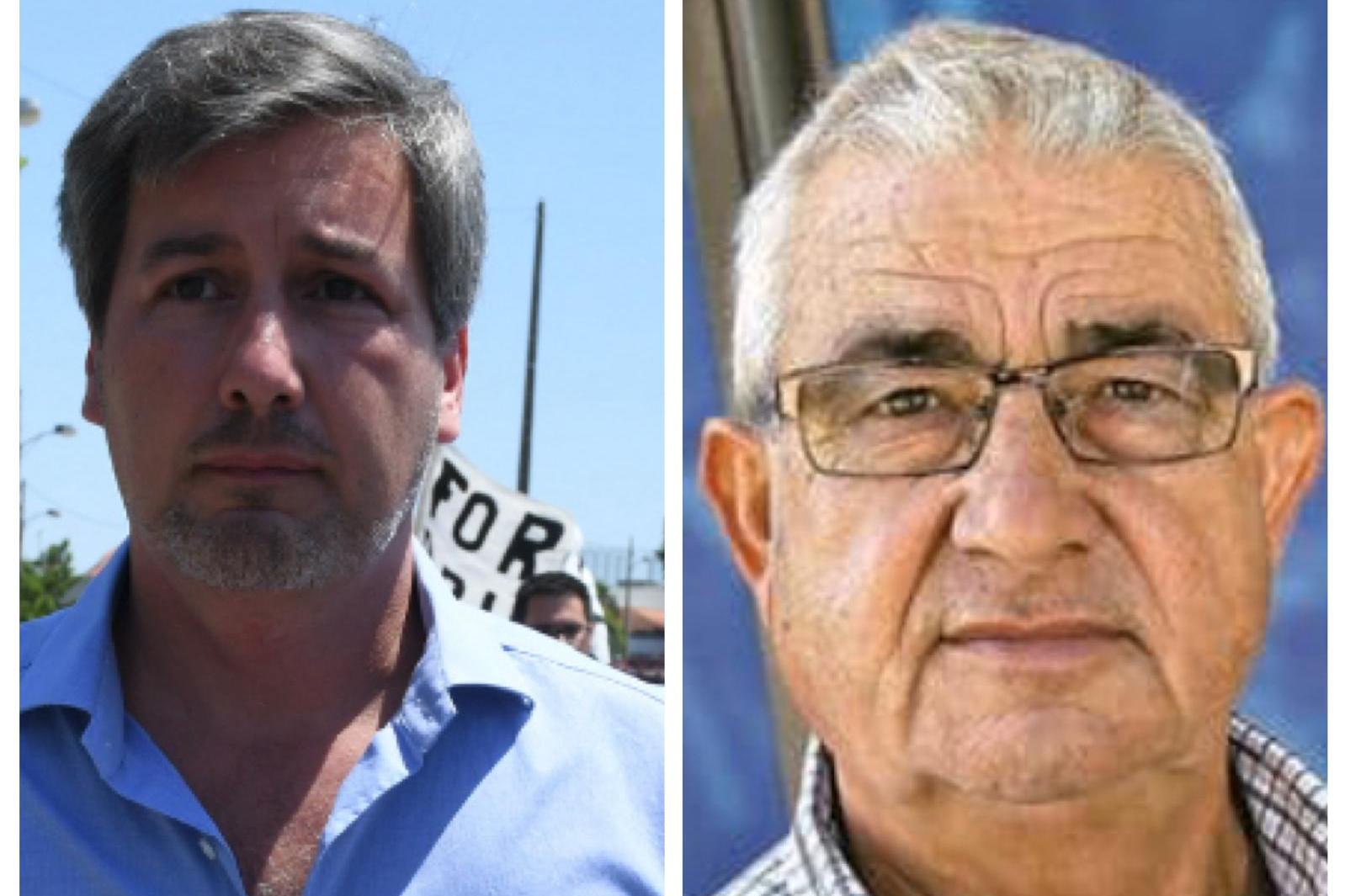 Bruno de Carvalho e Carlos Pinho trocaram insultos e empurrões no final do jogo de 2016 (Fotos: A BOLA e Arouca FC)