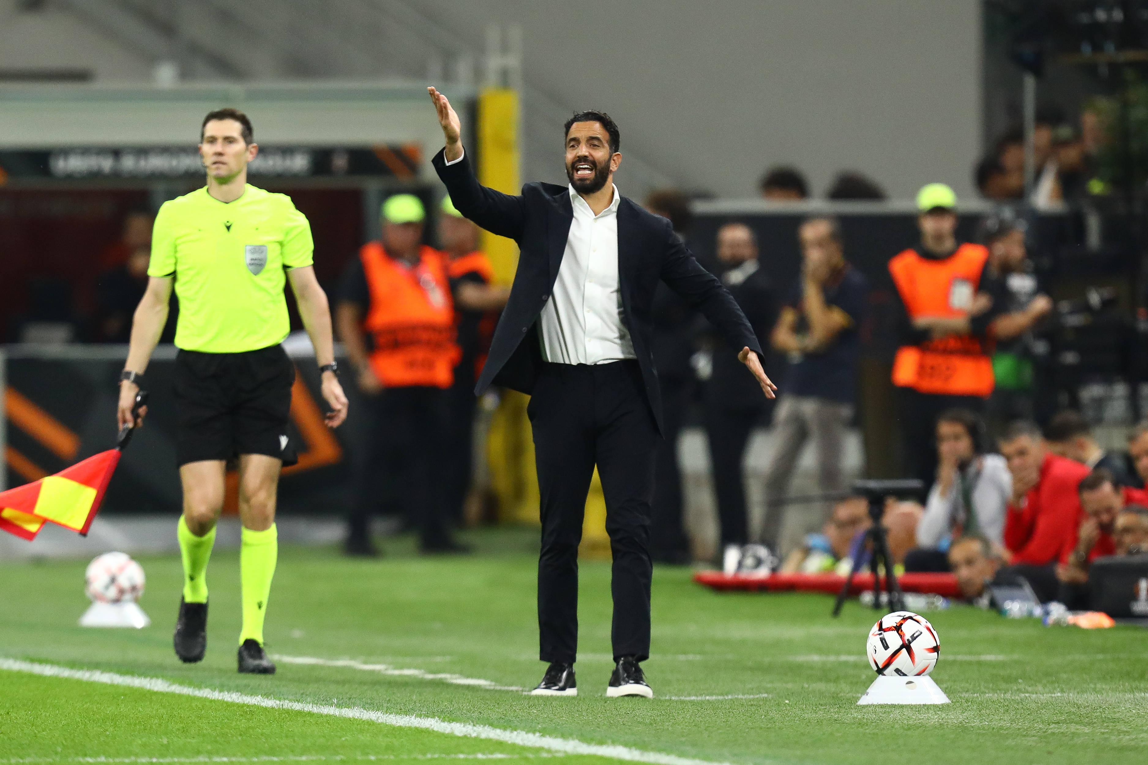 Ruben Amorim no Milan-Benfica (IMAGO)