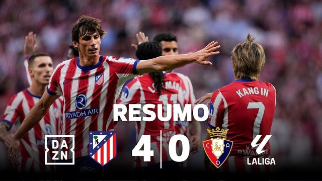 Álvarez quem? Nova goleada do Atlético Madrid sem o argentino (resumo)