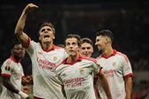 Festa dos jogadores do Benfica em Milão (foto: Imago)