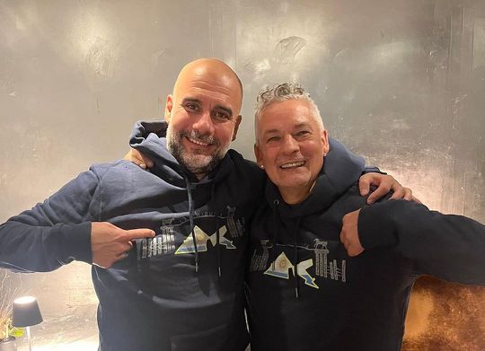 Foto: Guardiola deixou promessa a Baggio e cumpriu