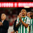 Clayton no final do Benfica-Rio Ave (1-1) no Estádio da Luz